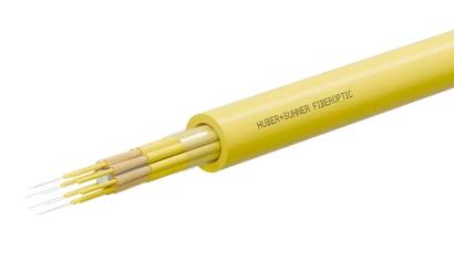 8 Fiber E9/125 Yellow Jacket