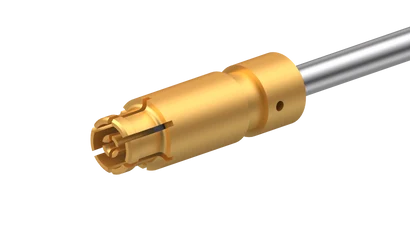 COAXIAL CONNECTOR, SMPM, 50 Ohm, Straight cable jack (female)