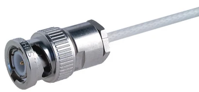 COAXIAL CONNECTOR, BNC, 50 Ohm, Straight cable plug (male)