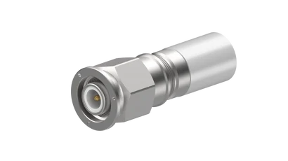 COAXIAL CONNECTOR, TNC, 50 Ohm, Straight cable plug (male), High salt mist resistant (SS316L)