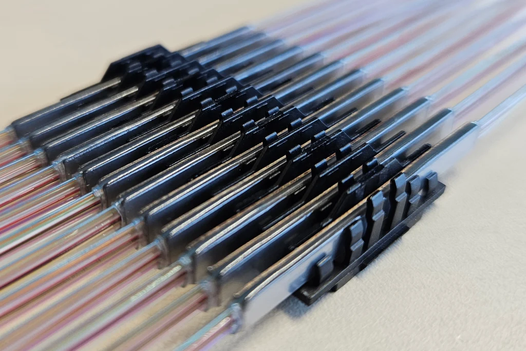 Extrem geringe Spleissverluste beim Massenfusionsspleissen: Erkenntnisse aus Tests mit flexiblen Bandfasern