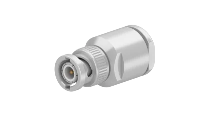 COAXIAL CONNECTOR, BNC, 50 Ohm, Straight cable plug (male)