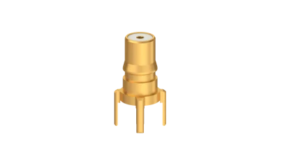COAXIAL CONNECTOR, QMA, 50 Ohm, Straight PCB jack (female)