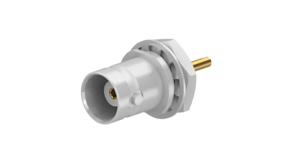 COAXIAL CONNECTOR, BNC, 50 Ohm, Straight bulkhead receptacle, jack (female)