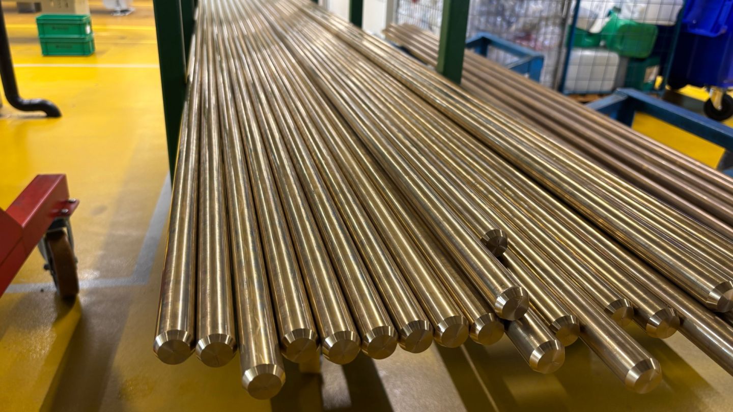 Brass bars in Herisau