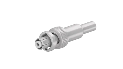 COAXIAL CONNECTOR, SHV, 50 Ohm, Straight cable plug (male)
