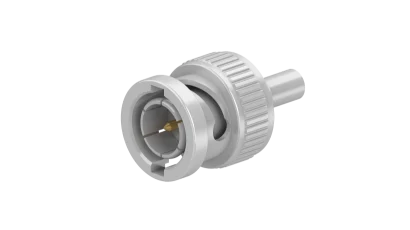 COAXIAL CONNECTOR, BNC, 75 Ohm, Straight cable plug (male)