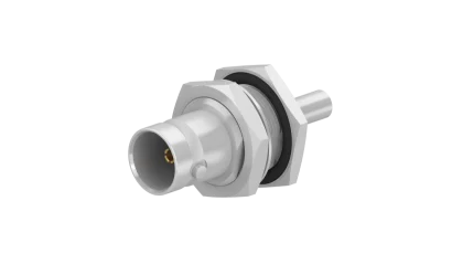 COAXIAL CONNECTOR, BNC, 75 Ohm, Straight bulkhead cable jack (female)