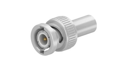 COAXIAL CONNECTOR, BNC, 50 Ohm, Straight cable plug (male)