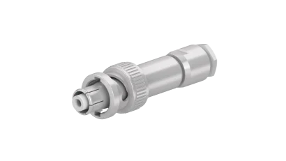 COAXIAL CONNECTOR, SHV, 50 Ohm, Straight cable plug (male)
