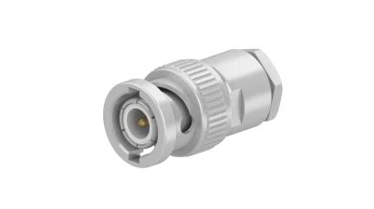 COAXIAL CONNECTOR, BNC, 75 Ohm, Straight cable plug (male)