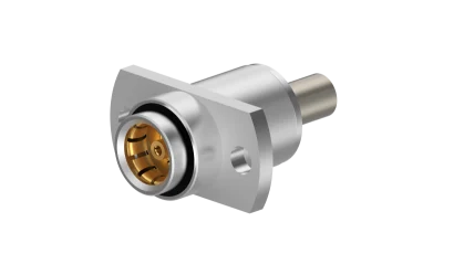 COAXIAL CONNECTOR, BMA, 50 Ohm, Straight panel cable jack (female), flange mount