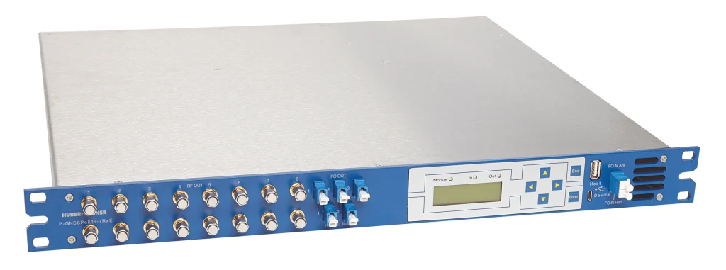 SYNCRO Eco, GNSSoF, Receiver, 16 RF OUT, 5 FO OUT, 2 FO IN, AC