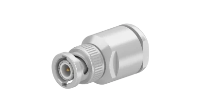 COAXIAL CONNECTOR, BNC, 50 Ohm, Straight cable plug (male)