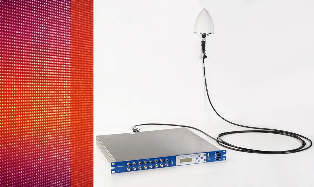 GNSSoF‑Zeitsynchronisationslösung – Antenne und zugehöriges Gerät