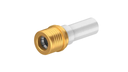 COAXIAL CONNECTOR, QMA, 50 Ohm, Straight cable plug (male)