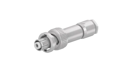 COAXIAL CONNECTOR, SHV, 50 Ohm, Straight cable plug (male)