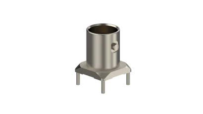COAXIAL CONNECTOR, BNC, 75 Ohm, Straight PCB jack (female)