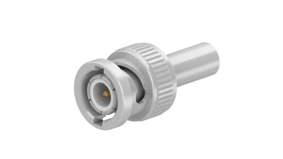 COAXIAL CONNECTOR, BNC, 50 Ohm, Straight cable plug (male)