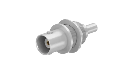 COAXIAL CONNECTOR, BNC, 50 Ohm, Straight bulkhead cable jack (female)