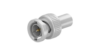COAXIAL CONNECTOR, BNC, 75 Ohm, Straight cable plug (male)