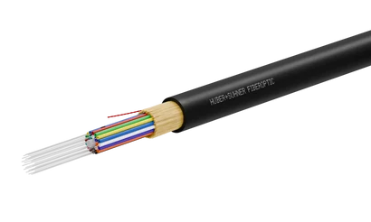 24 Fiber E9/125 Black Jacket