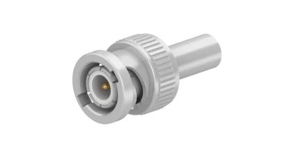 COAXIAL CONNECTOR, BNC, 50 Ohm, Straight cable plug (male)