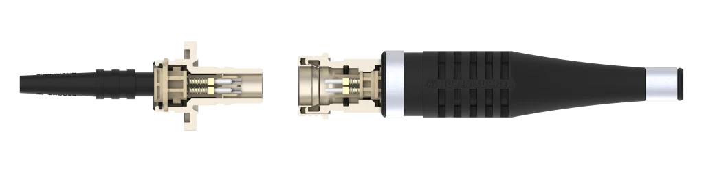 QODC-2 unmated connector