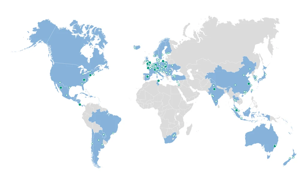 HS world map no title