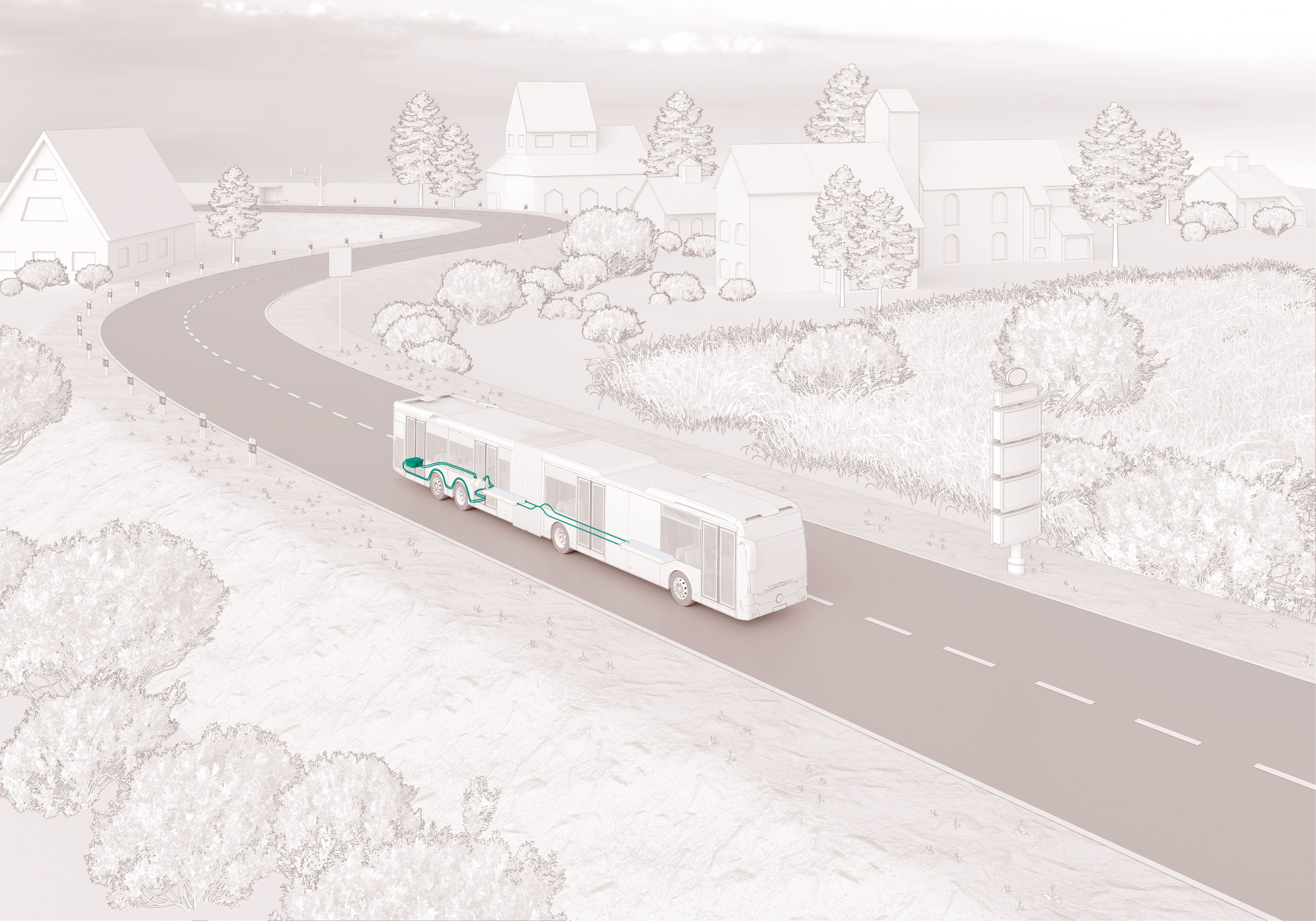 SC Transportation Automotive Fast Lane CityBus HVDU