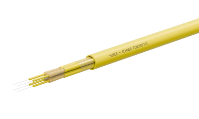 4 Fiber E9/125 Yellow Jacket