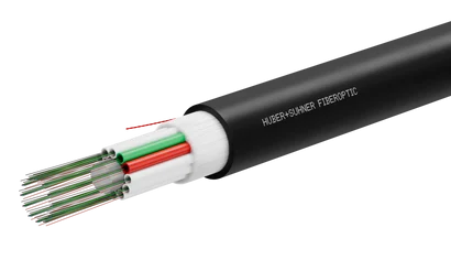 144 Fiber E9/125 Black Jacket