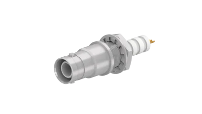 COAXIAL CONNECTOR, SHV, 50 Ohm, Straight bulkhead receptacle, jack (female)