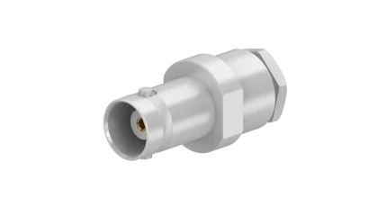 COAXIAL CONNECTOR, BNC, 50 Ohm, Straight cable jack (female)