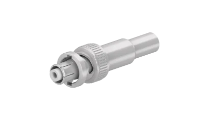COAXIAL CONNECTOR, SHV, 50 Ohm, Straight cable plug (male)