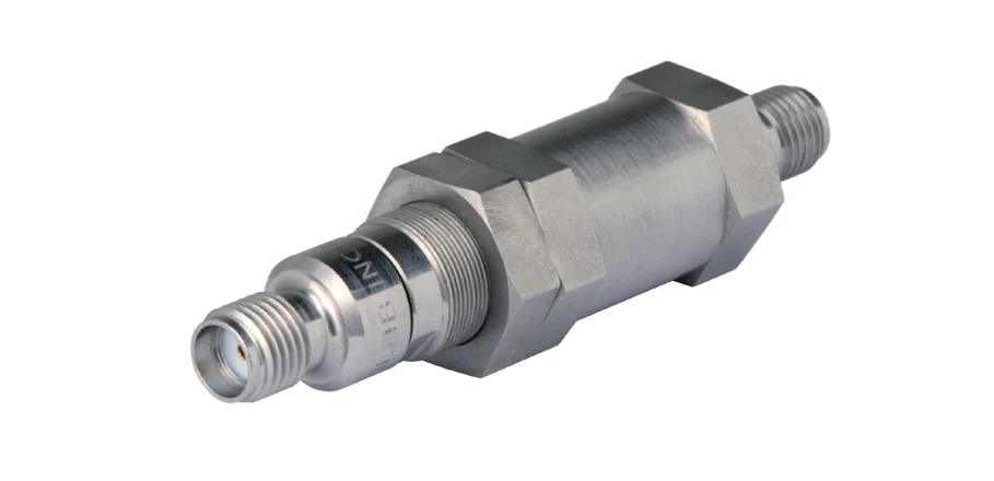 Hermetic feed-thru style adaptors and phase shifters that offer both in-series and between-series interface solutions for TVAC testing applications.