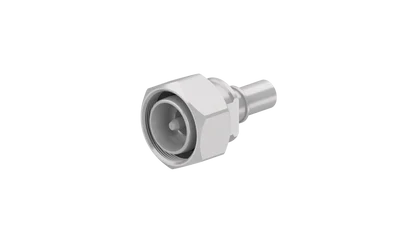 COAXIAL CONNECTOR, 4.3-10, 50 Ohm, Straight cable plug (male)