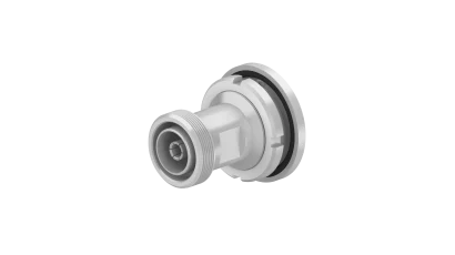 COAXIAL CONNECTOR, 7/16, 50 Ohm, Straight bulkhead cable jack (female)