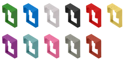 E-2000® Frame, colour coding