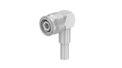 COAXIAL CONNECTOR, TNC, 50 Ohm, Right angle cable plug (male)