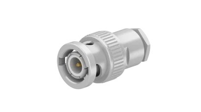COAXIAL CONNECTOR, BNC, 50 Ohm, Straight cable plug (male)