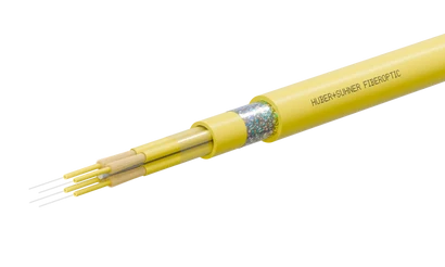 4 Fiber E9/125 Yellow Jacket