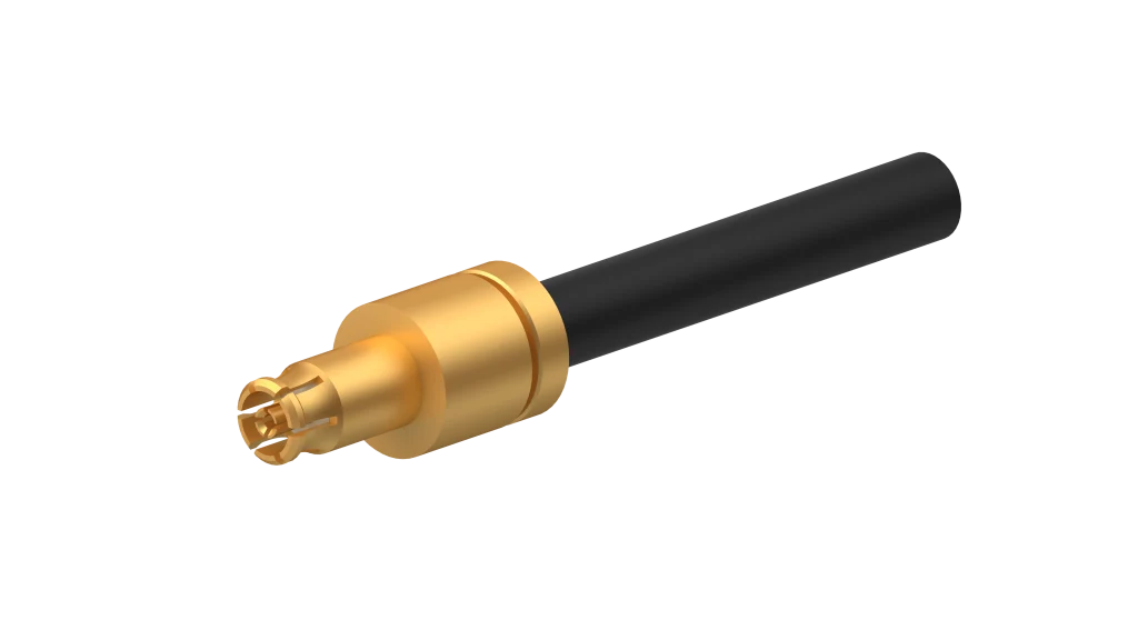 COAXIAL CONNECTOR, SMP3-T, 50 Ohms, Straight cable jack (female)