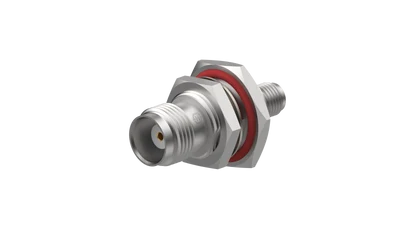 COAXIAL ADAPTOR, Precision, 50 Ohms, SMA Jack to TNC Jack, Bulkhead
