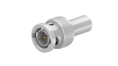 COAXIAL CONNECTOR, BNC, 75 Ohm, Straight cable plug (male)