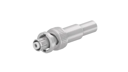 COAXIAL CONNECTOR, SHV, 50 Ohm, Straight cable plug (male)