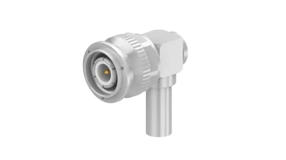 COAXIAL CONNECTOR, TNC, 50 Ohm, Right angle cable plug (male)
