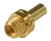 COAXIAL CONNECTOR, MMCX, 50 Ohm, Straight bulkhead cable jack (female)