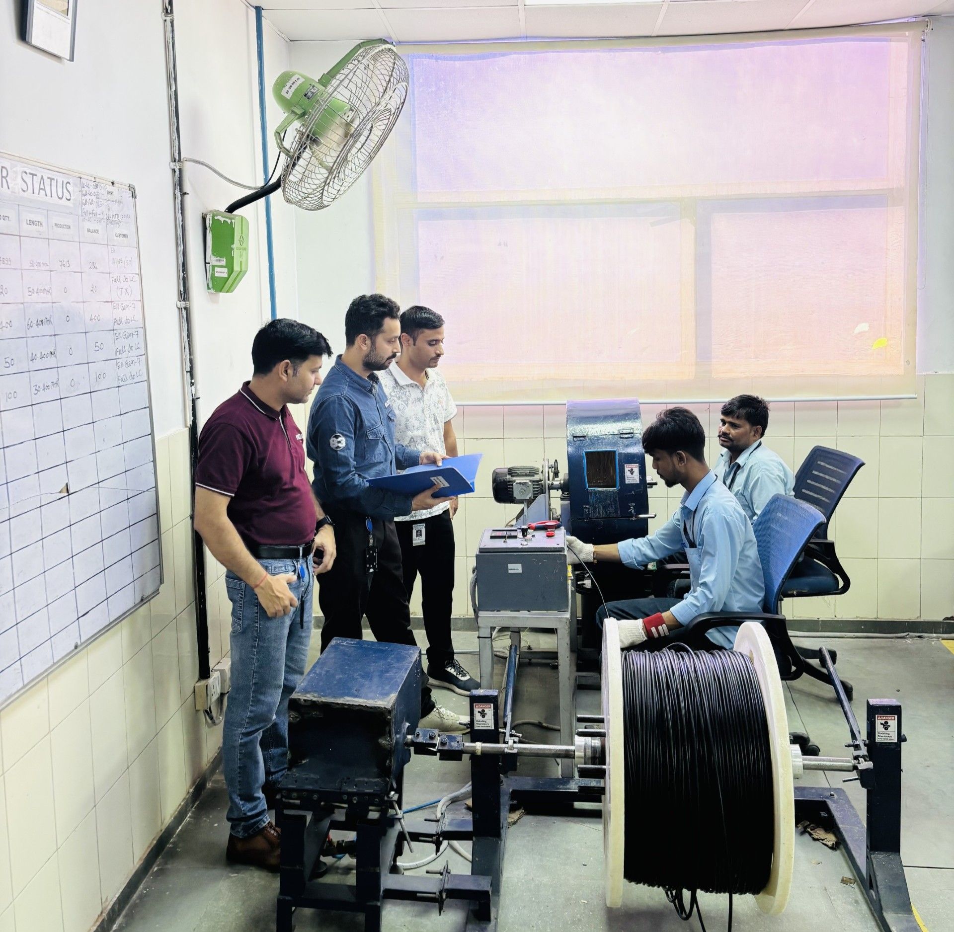 Gemba walk scrap reduction