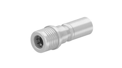 COAXIAL CONNECTOR, QMA, 50 Ohm, Straight cable plug (male)